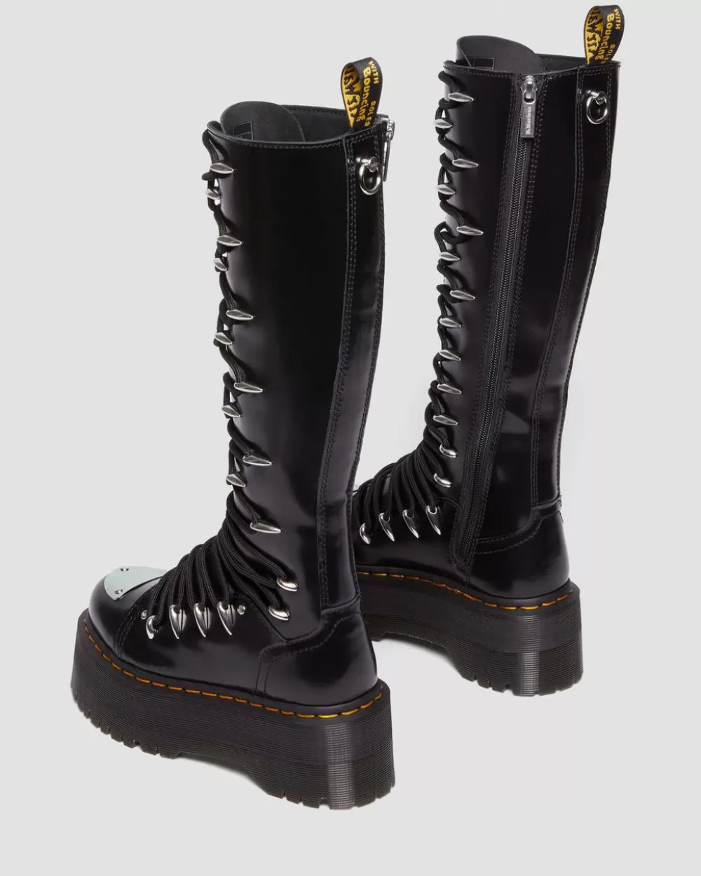 1B60 Ltt Max Lace Up Knee High Platform -Maiharit*Dr. Martens Cheap