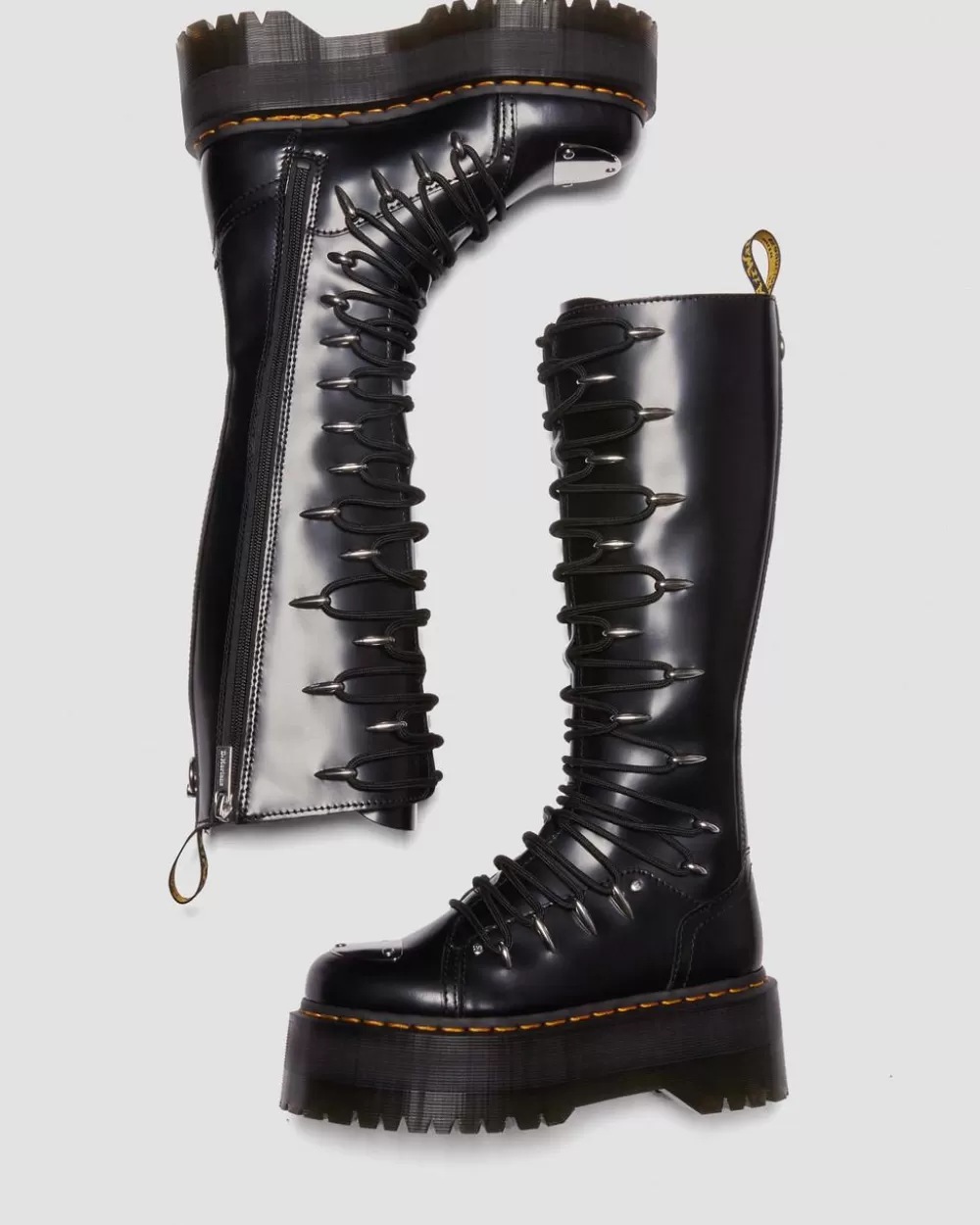 1B60 Ltt Max Lace Up Knee High Platform -Maiharit*Dr. Martens Cheap
