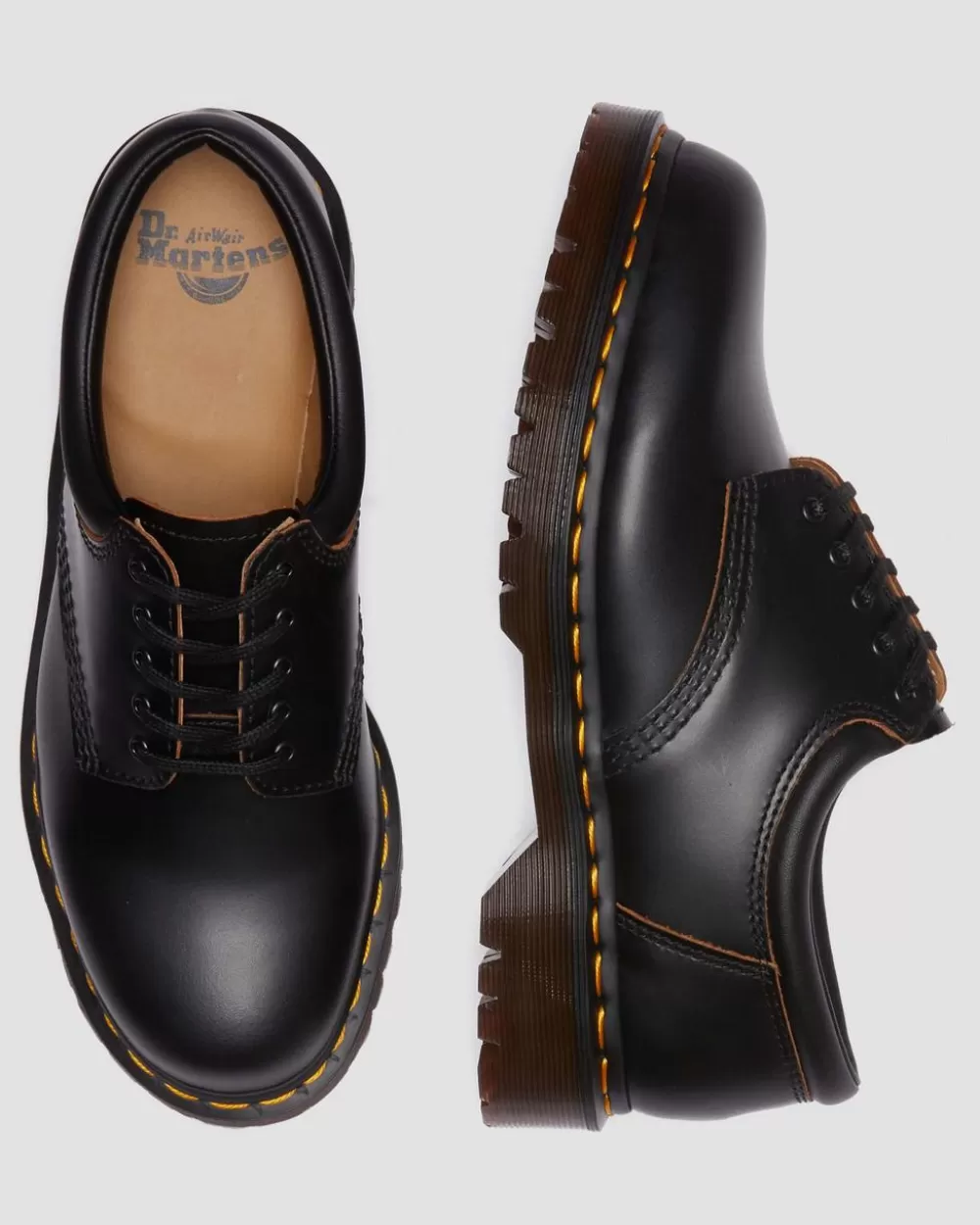 8053 Vintage Smooth Leather Black -Kengät*Dr. Martens Online
