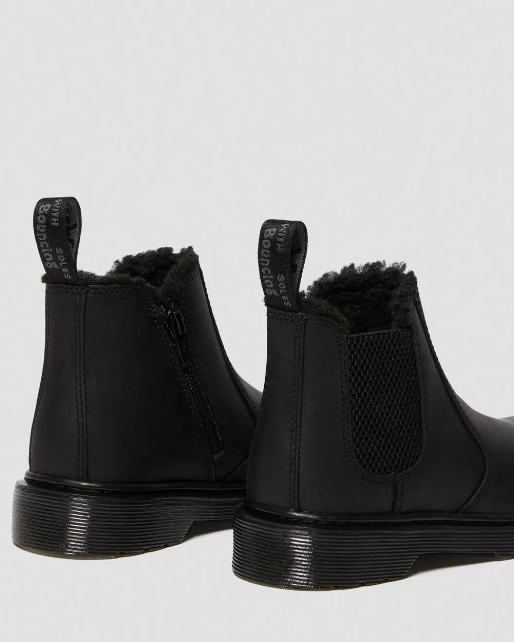 Junior 2976 Leonore Faux Fur Lined Chelsea -Bootsit*Dr. Martens Sale