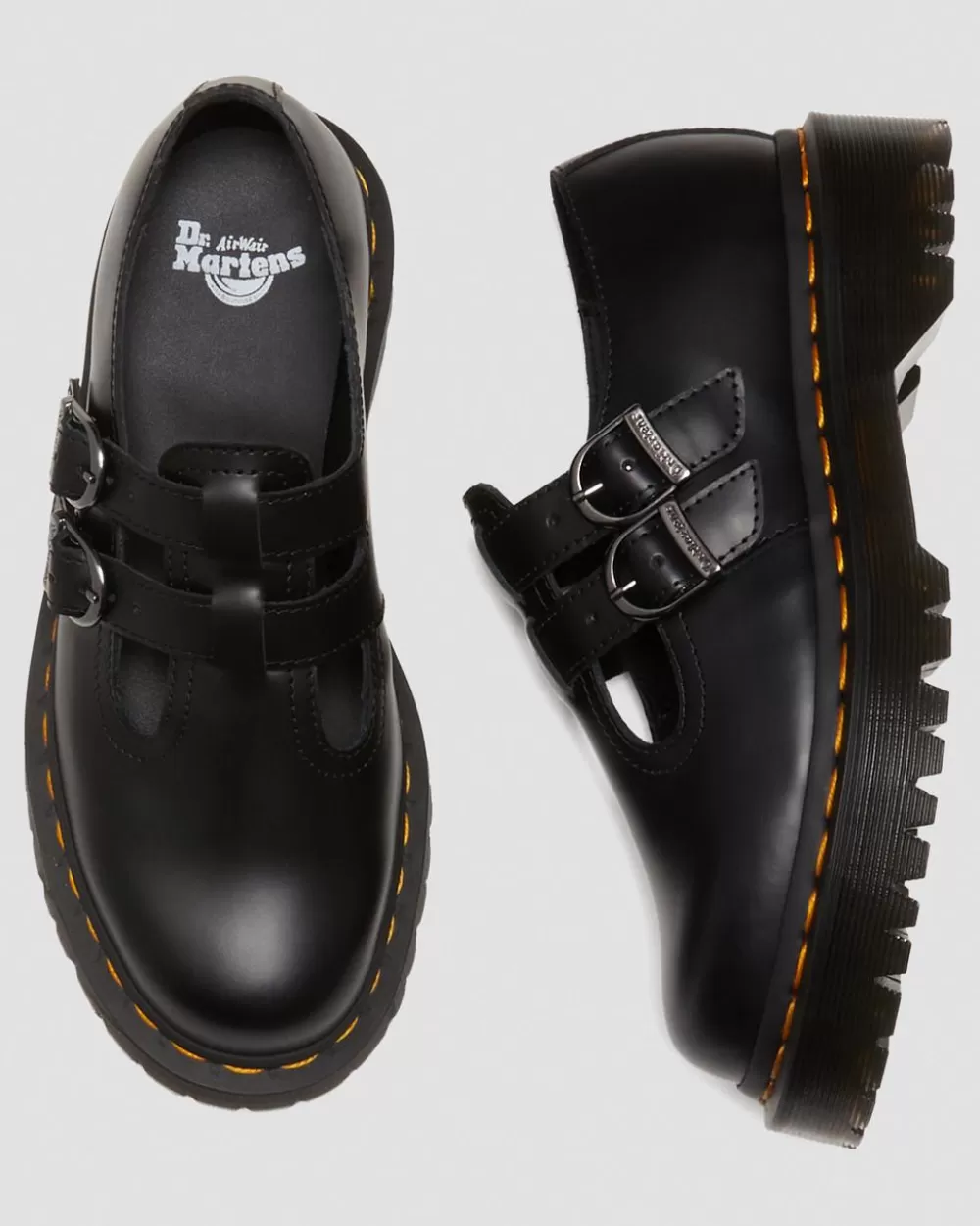Nahkaiset 8065 Ii Bex Smooth Platform Mary Jane -Kengät*Dr. Martens Discount