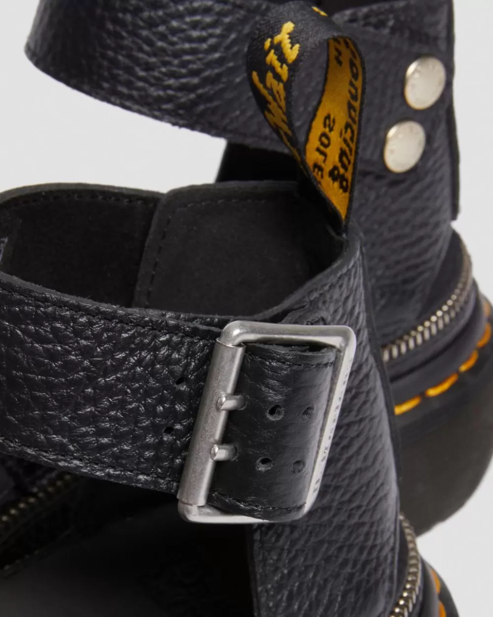 Nahkaiset Clarissa Ii Quad Hardware Milled Nappa Platform -Sandaalit*Dr. Martens Online
