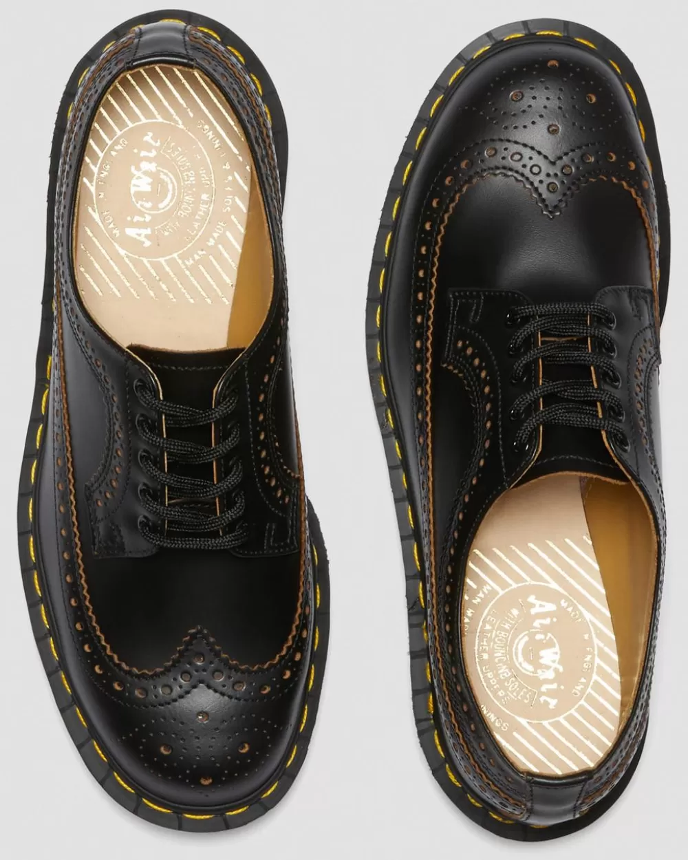 Nahkaiset Vintage 3989 Quilon Brogue -Kengät*Dr. Martens Hot